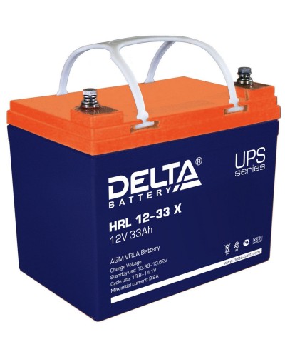 Delta HRL 12-33 X. Аккумулятор герметичный свинцово-кислотный. Delta в Пскове