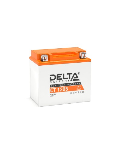 Delta CT 1205. Аккумулятор герметичный свинцово-кислотный стартерный. Delta в Пскове