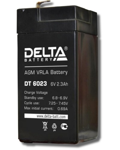 Delta DT 6023. Аккумулятор герметичный свинцово-кислотный. Delta в Пскове