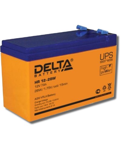 Delta HR 12-28 W. Аккумулятор герметичный свинцово-кислотный. Delta в Пскове