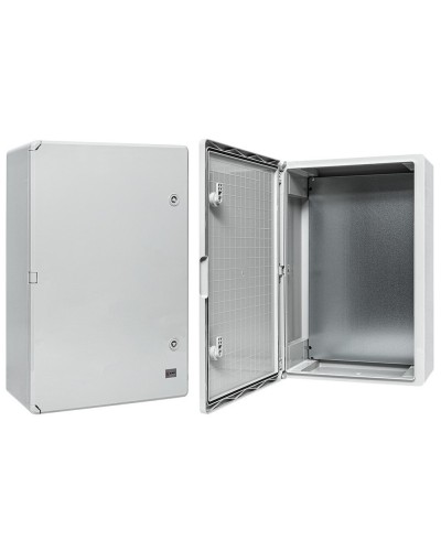 Бокс пластиковый с монтажной платой 600х400х200 IP65 PROxima (PB65MP008). Бокс пластиковый антивандальный. EKF в Пскове