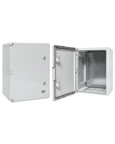 Бокс пластиковый с монтажной платой 500х400х180 IP65 PROxima (PB65MP006). Бокс пластиковый антивандальный. EKF в Пскове