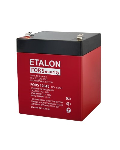 ETALON FORS 12045. Аккумулятор герметичный свинцово-кислотный. ETALON в Пскове