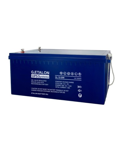 G.ETALON GL 12-200. Аккумулятор герметичный свинцово-кислотный. ETALON в Пскове