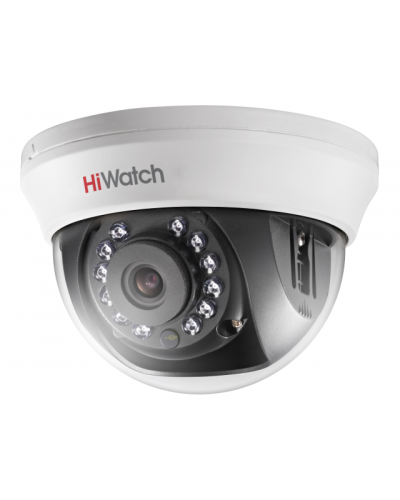 DS-T591(C) (3.6 mm). Бюджетная видеокамера мультиформатная купольная. HiWatch в Пскове