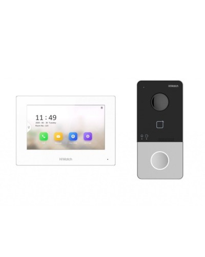 DS-D100IKWF(B). Комплект IP-видеодомофона. HiWatch в Пскове
