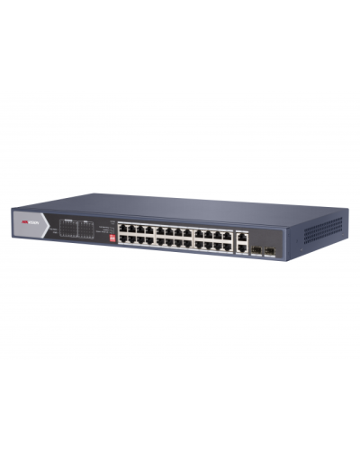 DS-3E0528HP-E. Коммутатор с питанием POE. Hikvision в Пскове