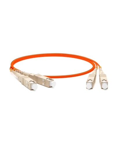 FC-D2-50-SC/PR-SC/PR-H-1M-LSZH-OR. Патч-корд волоконно-оптический SC-SC. Hyperline в Пскове