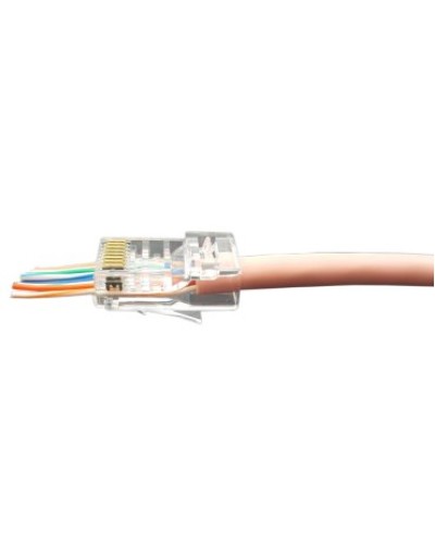 PLEZ-8P8C-U-C5-SH-100 (100 шт). Разъем RJ-45. Hyperline в Пскове