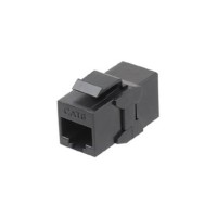 CA2-KJ-C6-BK. Проходной адаптер. Hyperline