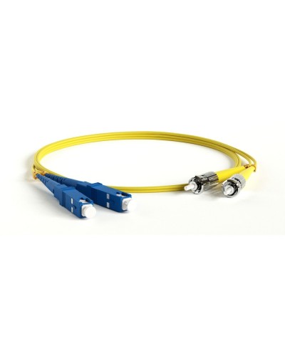 FC-D2-9A1-SC/UR-ST/UR-H-1M-LSZH-WH. Патч-корд волоконно-оптический ST-SC. Hyperline в Пскове
