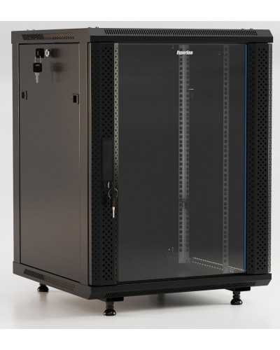 TWB-FC-1545-GP-RAL9004. Шкаф телекоммуникационный 19 настенный 15U. Hyperline в Пскове