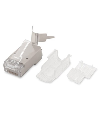 PLUG-8P8C-UV-C6A-SH-50 (50 шт). Разъем RJ-45. Hyperline в Пскове