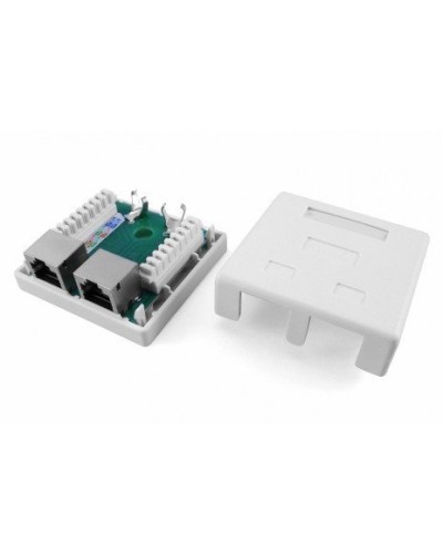 SB1-2-8P8C-C5e-SH-WH. Розетка RJ-45. Hyperline в Пскове