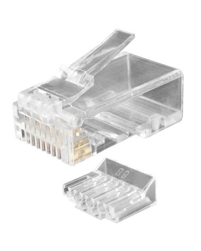 PLUG-8P8C-UV-C6-100 (100 шт). Разъем RJ-45. Hyperline в Пскове
