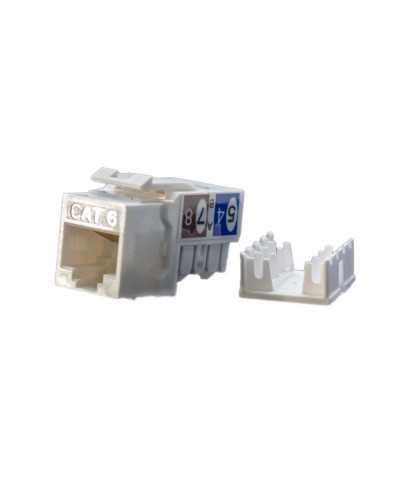 KJ9-8P8C-C6-90-WH. Вставка Keystone Jack RJ-45. Hyperline в Пскове