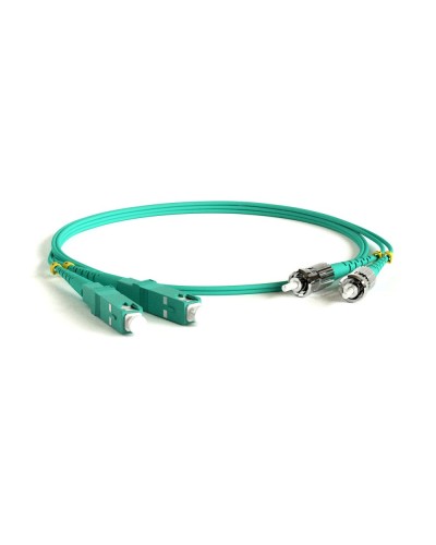 FC-D2-503-SC/PR-ST/PR-H-5M-LSZH-AQ. Патч-корд волоконно-оптический многомодовый. Hyperline в Пскове