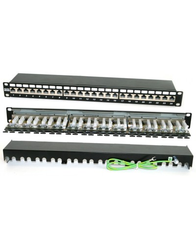 PP2-19-24-8P8C-C6A-SH-110D. Патч-панель 19. Hyperline в Пскове