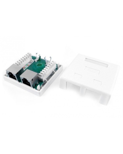 SB1-2-8P8C-C6-SH-WH. Розетка RJ-45. Hyperline в Пскове