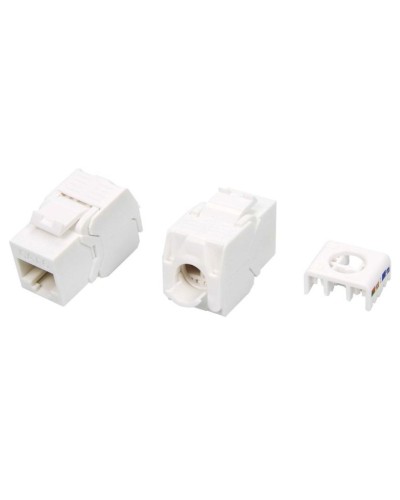 KJ8-8P8C-C6-180-TLS-WH. Вставка Keystone Jack RJ-45. Hyperline в Пскове
