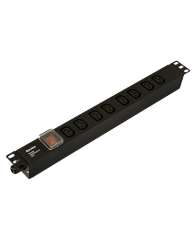 SHE19-8IEC-S-CB. Блок розеток 19. Hyperline в Пскове
