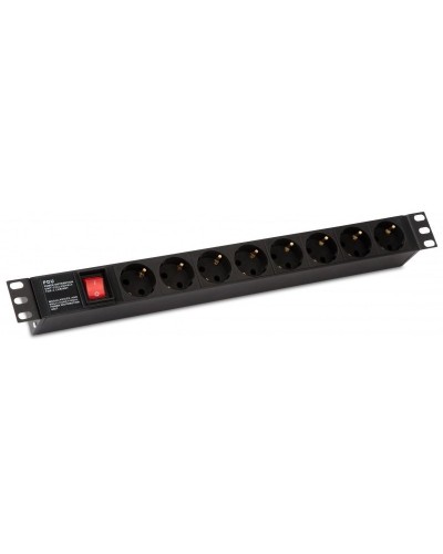 SHE19-8SH-S-IEC. Блок розеток 19. Hyperline в Пскове