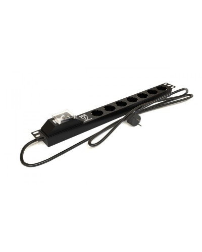 SHE19-7SH-BF-2.5EU. Блок розеток 19. Hyperline в Пскове