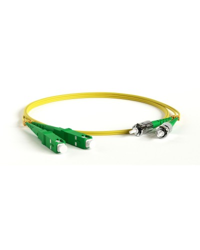 FC-D2-9-SC/AR-ST/AR-H-1M-LSZH-YL. Патч-корд волоконно-оптический ST-SC. Hyperline в Пскове