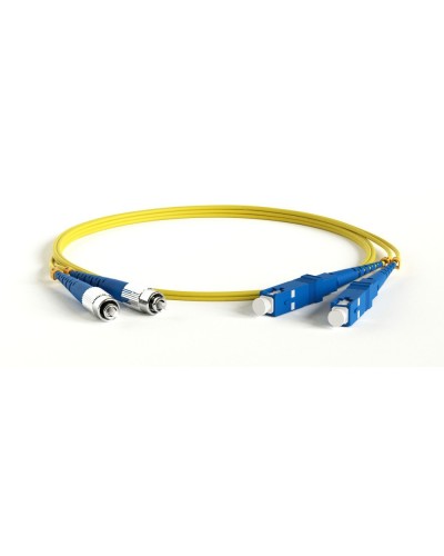 FC-D2-9-FC/UR-SC/UR-H-1M-LSZH-YL. Патч-корд волоконно-оптический SC-FC. Hyperline в Пскове