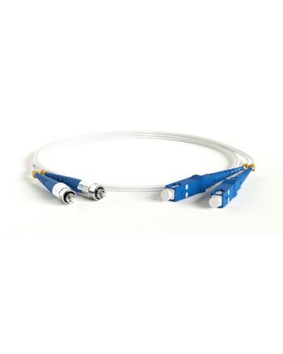FC-D2-9A1-FC/UR-SC/UR-H-1M-LSZH-WH. Патч-корд волоконно-оптический SC-FC. Hyperline в Пскове
