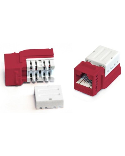 KJNE-8P8C-C5e-90-RD. Вставка Keystone Jack RJ-45. Hyperline в Пскове