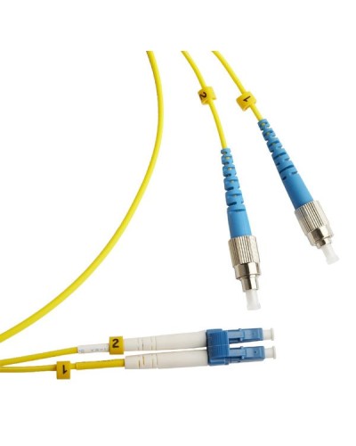 FC-D2-9-FC/UR-LC/UR-H-3M-LSZH-YL. Патч-корд волоконно-оптический FC/UPC-LC/UPC. Hyperline в Пскове