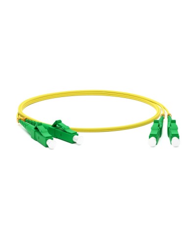 FC-D2-9-LC/AR-LC/AR-H-2M-LSZH-YL. Патч-корд волоконно-оптический одномодовый. Hyperline в Пскове