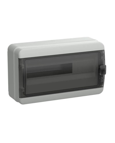 Корпус пластиковый КМПн-18 IP65 TEKFOR (TF5-KP72-N-18-65-K03-K02). Корпус модульный пластиковый черная прозрачная дверь. IEK в Пскове