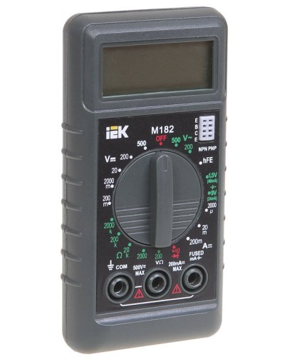 Мультиметр цифровой Compact M182 (TMD-1S-182). Мультиметр цифровой. IEK в Пскове
