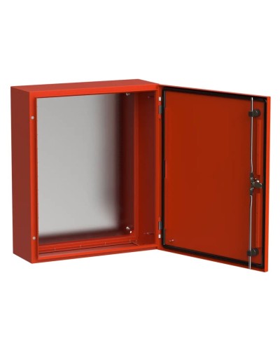 ЩМП-60.50.20 УХЛ1 IP66 RAL3020 TITAN 5 (TI5-13-N-060-050-020-66). Корпус металлический с монтажной платой. IEK в Пскове