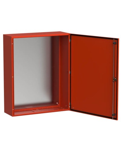 ЩМП-100.80.30 УХЛ1 IP66 RAL3020 TITAN 5 (TI5-13-N-100-080-030-66). Корпус металлический с монтажной платой. IEK в Пскове