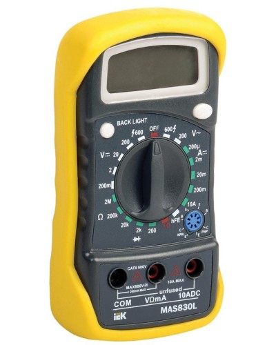 Мультиметр цифровой Master MAS830L (TMD-3L-830). Мультиметр цифровой. IEK в Пскове