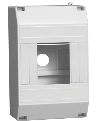 Корпус пластиковый КМПн 1/4 IP20 белый (MKP31-N-04-30-135). Щиток модульный без дверцы, настенный. IEK в Пскове