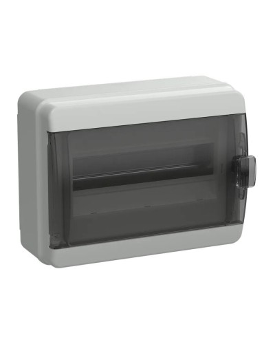 Корпус пластиковый КМПн-12 IP65 TEKFOR (TF5-KP72-N-12-65-K03-K02). Корпус модульный пластиковый черная прозрачная дверь. IEK в Пскове
