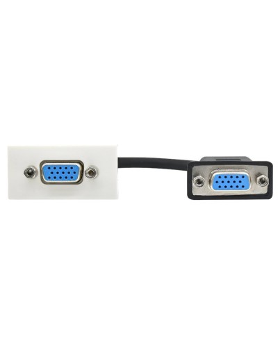 Розетка VGA M/M PRIMER РКМ-20-20-П белый IEK (PR-KK40D-RV-0-2-K01). Розетка. IEK в Пскове
