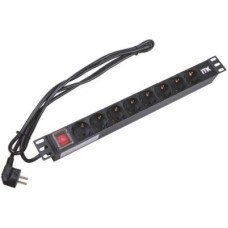 PH12-8D1. Блок розеток 19”. ITK