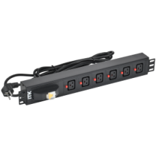 PH21-06C19-11. Блок розеток 19”. ITK
