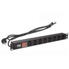 PH12-8C131. Блок розеток 19”. ITK