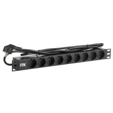 PH22-9D1. Блок розеток 19”. ITK