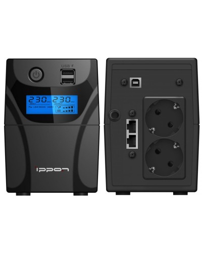Ippon Back Power Pro II 850 Euro (1005575). Источник бесперебойного питания. Ippon в Пскове