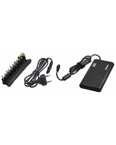 Блок питания Ippon SD90U автоматический 90W 15V-19.5V 11-connectors 4.5A 1xUSB 2.1A, LCD индикатор (705053). Блок питания. Ippon в Пскове