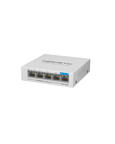 Keenetic KN-4610 (L2) 5х1Гбит/с 4PoE+ 60W. Коммутатор с PoE. KEENETIC в Пскове