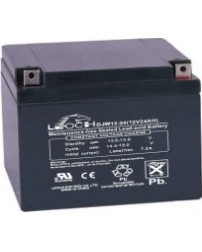 LEOCH DJW 12-24. Аккумулятор герметичный свинцово-кислотный. LEOCH в Пскове