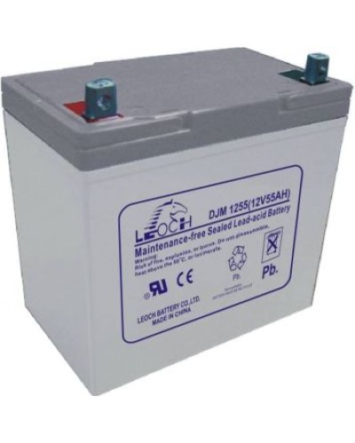 LEOCH DJM 1255. Аккумулятор герметичный свинцово-кислотный. LEOCH в Пскове
